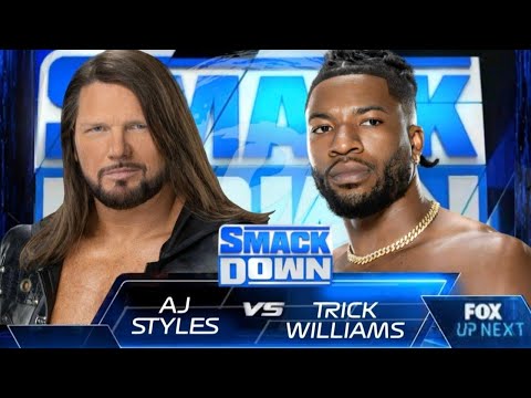 WWE 2K24  AJ STYLES VS. TRICK WILLIAMS #sports #wwe #2024