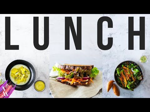 EASY HEALTHY LUNCH IDEAS - FOR WORK, SCHOOL OR HOME!