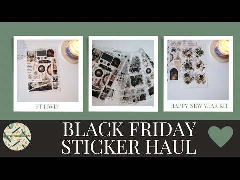 Black Friday Haul ft Harriet wright Designs