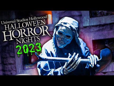 Halloween Horror Nights Hollywood 2023 - Inside ALL 8 Houses at Universal Studios Hollywood!