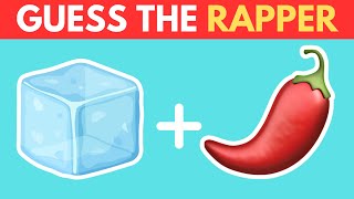 Guess The Rapper by Emoji | Music Quiz 🎵