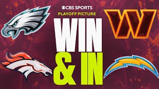 NFL Week 17 WIN-and-IN: Who can clinch a playoff spot this week with a win?