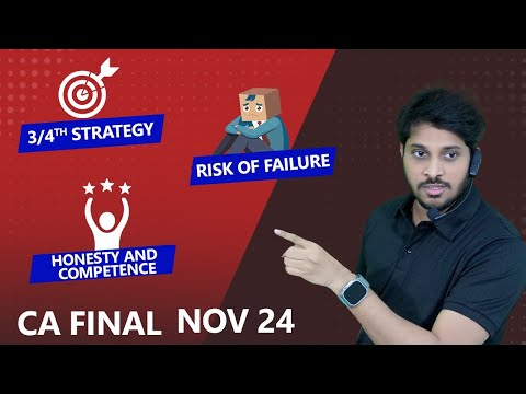 A BITE FROM THE REGULAR CLASS | STRATEGIES AND GUIDANCE | CA FINAL | NOV 2024 EXAMS