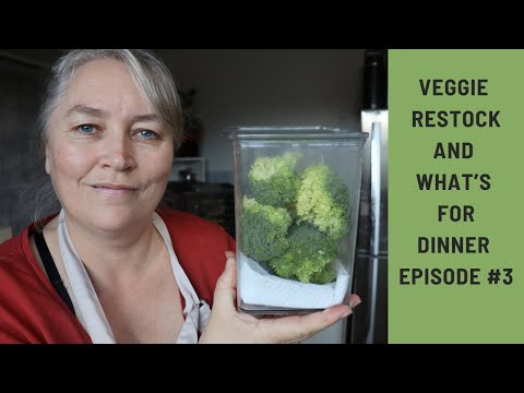 What's for Dinner #3 | Smash Burgers | How I Store My Veggies for Weeks