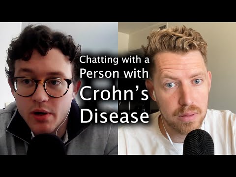 Chatting with a Person with Crohn's Disease