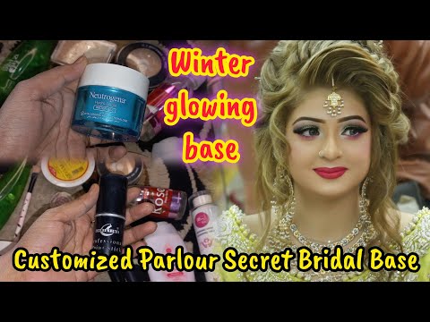 parlour Secret Customized Base For Party and Bridal Makeup| parlor secret base|customize bridal base