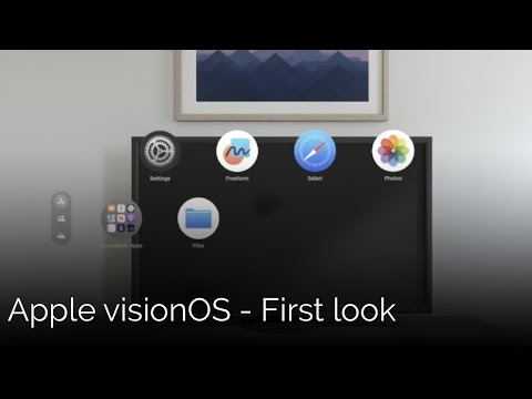 Apple visionOS - First look