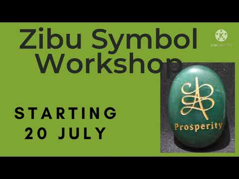 Zibu Symbol Workshop :Zibu Symbols are pure Divine blessings.