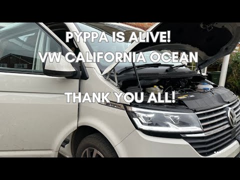 FLAT BATTERY ON OUR VW CALIFORNIA OCEAN CAMPERVAN FIXED