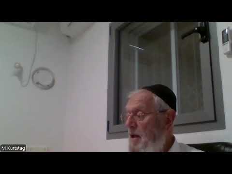 Rav Kurtstag's Gemorrah Sotah Shiur 19 12 24