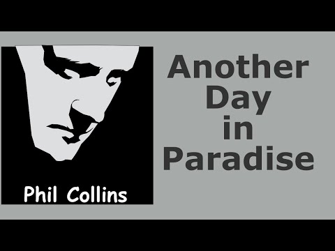 Another Day In Paradise - Lyrics - アナザー デイ イン ザ パラダイス - 日本語訳詞 - Japanese translation - Phil Collins