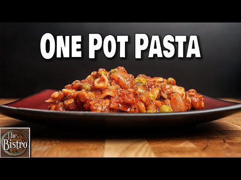 One Pot Pasta - Plant Based Pasta Dish in 40 Minutes!