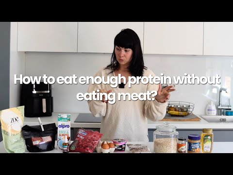 How to eat enough protein WITHOUT eating tons of meat?