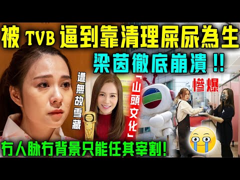 靠洗廁所賺錢養家？梁茵徹底崩潰！哭曝淪落至此真實原因！被 TVB 害慘，山頭文化越發離譜！冇人脈冇背景只能任其宰割！【星娛樂】#威龍潘金蓮 #tvb #愛回家之開心速遞