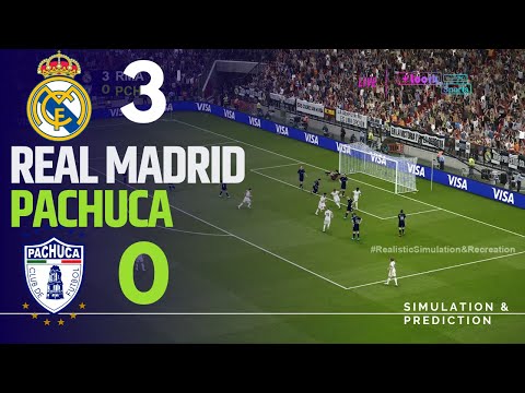 Last Minutes • REAL MADRID 3-0 PACHUCA FINAL 2024 Intercontinental | eFootball Simulation/Recreation