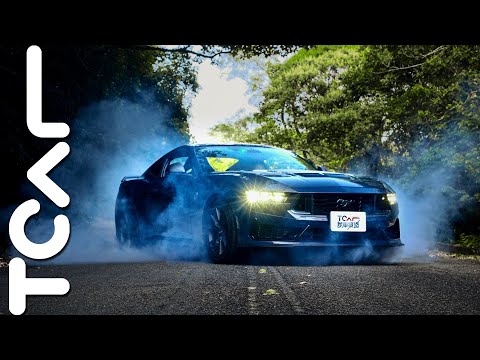 【新車試駕】狂野的「黑馬」全台10輛 賽車V8 引擎 燒胎爽度爆錶 Ford Mustang Dark horse