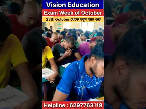 Exam Week of October | Day - 2 admission helpline -- 6297763119 #education #shorts #video #practice