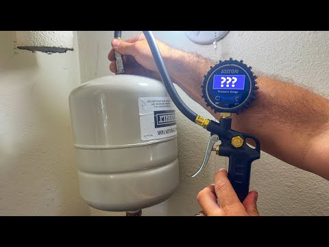 Setting Pressure on a Water Heater Expansion Tank