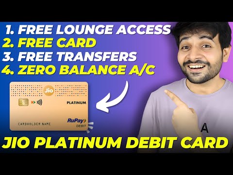 Jio Platinum Debit Card with Zero Balance Account | Jio Credit Card Soon?