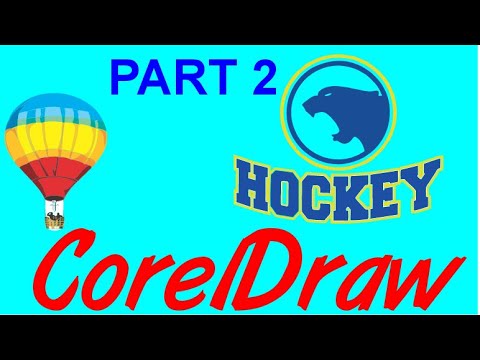 Corel Draw Tips & Tricks LOGO Trace CONTOUR and Smart fill Part 2