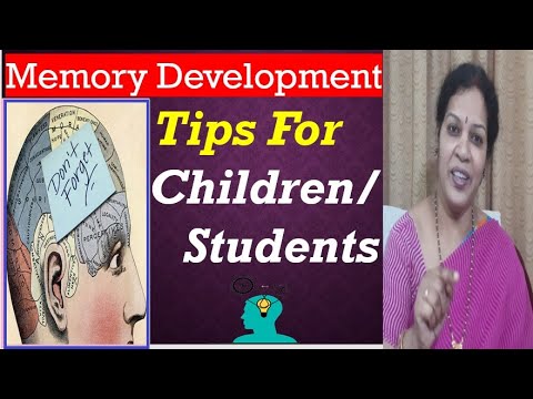 Memory Development Tips For Children/ Students