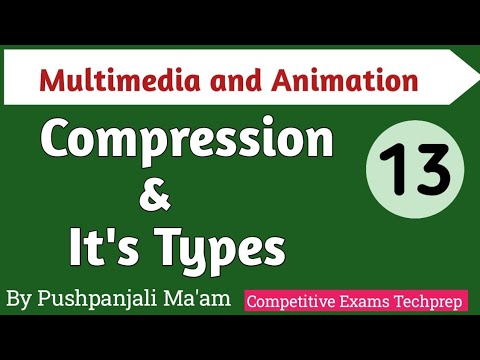 Lec - 3.1 Compression and it's types in multimedia and Animation in Hindi