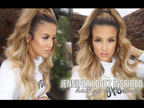 Jennifer Lopez Inspired High Half Pony