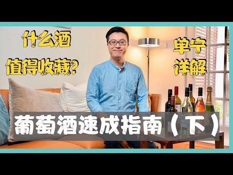 什么酒值得收藏？澳洲品酒师讲解葡萄酒（红葡萄酒篇）