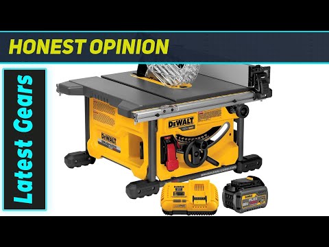 DEWALT FLEXVOLT 60V MAX* Table Saw: Ultimate Power & Precision