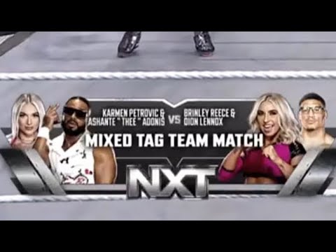 Ashante "Thee" Adonis & Karmen Petrovic vs Brinley Reece & Dion Lennox: NXT, Nov. 19, 2024