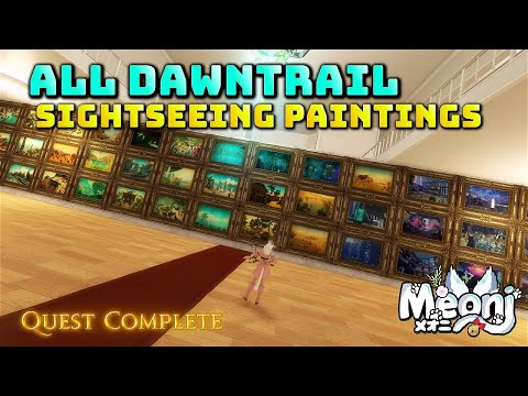 FFXIV: Dawntrail Sightseeing Paintings Added - 7.1