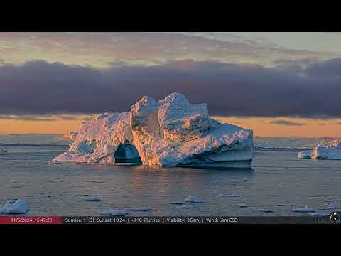 Icebergs in 4K: A New 24/7 Livestream is Coming to AfarTV!