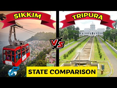 Sikkim VS Tripura State Comparison | UNBIASED | सिक्किम VS त्रिपुरा 2024