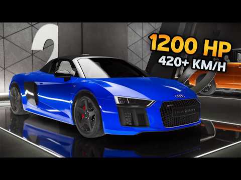 Test Drive Unlimited Solar Crown - Audi R8 Spyder V10 Customization & Gameplay