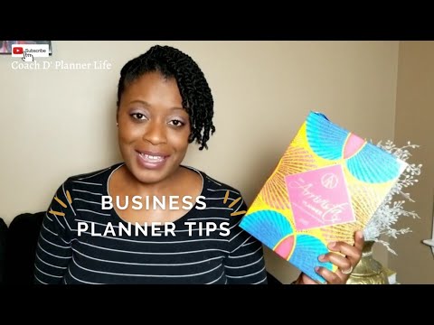 How to use a planner for business| Happy Planner and Arrivista Planner