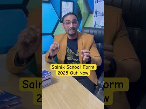 Sainik School Application Form 2025 | Sainik School Form #sainikschool #viralnews #sainikajaysharma