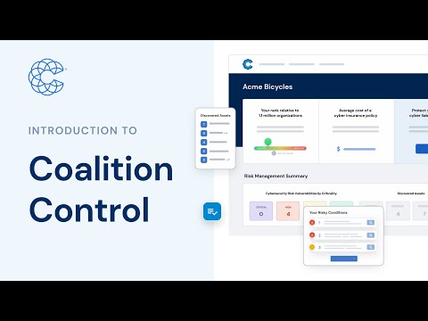 Introducing Coalition Control: Cyber Risk Management Platform