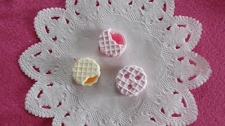 【スイーツデコ】軽量樹脂粘土で作る　ジャムサンドクッキー