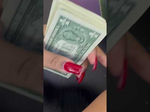 Exactly What I Got Paid On Youtube | Counting The Cash #youtube #money #cashstuffing #save #shorts