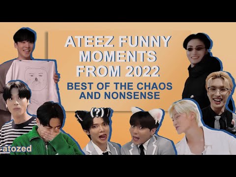 ATEEZ Funny Moments from 2022