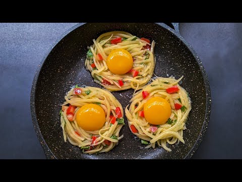 Better than Fried Potatoes! Easy Breakfast in 5 minutes. Only Egg & Potatoes Recipe.