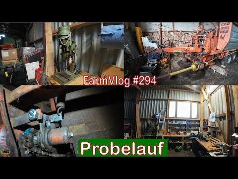 Farmvlog #294: Probelauf Mähladewagen