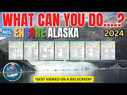 Norwegian Encore FREESTYLE DAILY ALASKA 2024