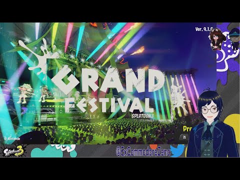 Splatoon 3: Grand Fest (pt1), with Zeno and Codechannel. Wow, a whole Virtual Concert shadowdropped?