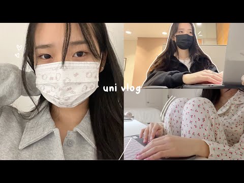 uni life vlog: busy school week, in the city, lots of unboxing, passport pics