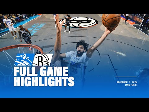 FULL GAME HIGHLIGHTS: MAGIC VS. NETS | 12.01.24