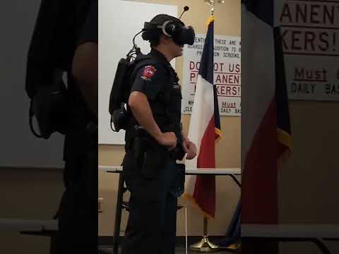 How Police Officers Are Using VR for Deescalation Training #shorts