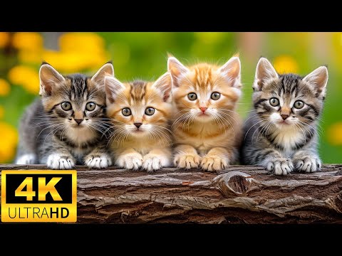 Baby Animals 4K (60 FPS) - The Ultimate Compilation Of Cute Baby Animals Moments With Relaxing Music