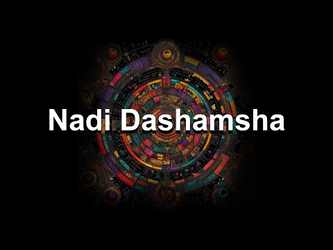 Nadi Dashamsha D10 chart in Astrology (no planet technique) (career)