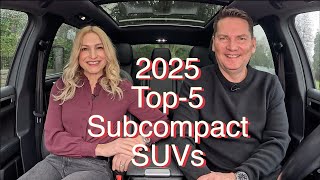 Our 2025 Top 5 Subcompact SUVs // Plus our top pick!